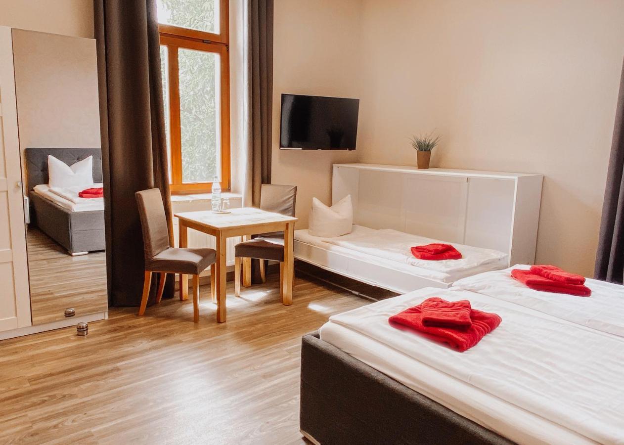 Hotel Am Rittergut 프랑켄베르크작센 외부 사진