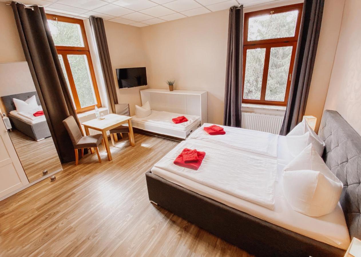 Hotel Am Rittergut 프랑켄베르크작센 외부 사진