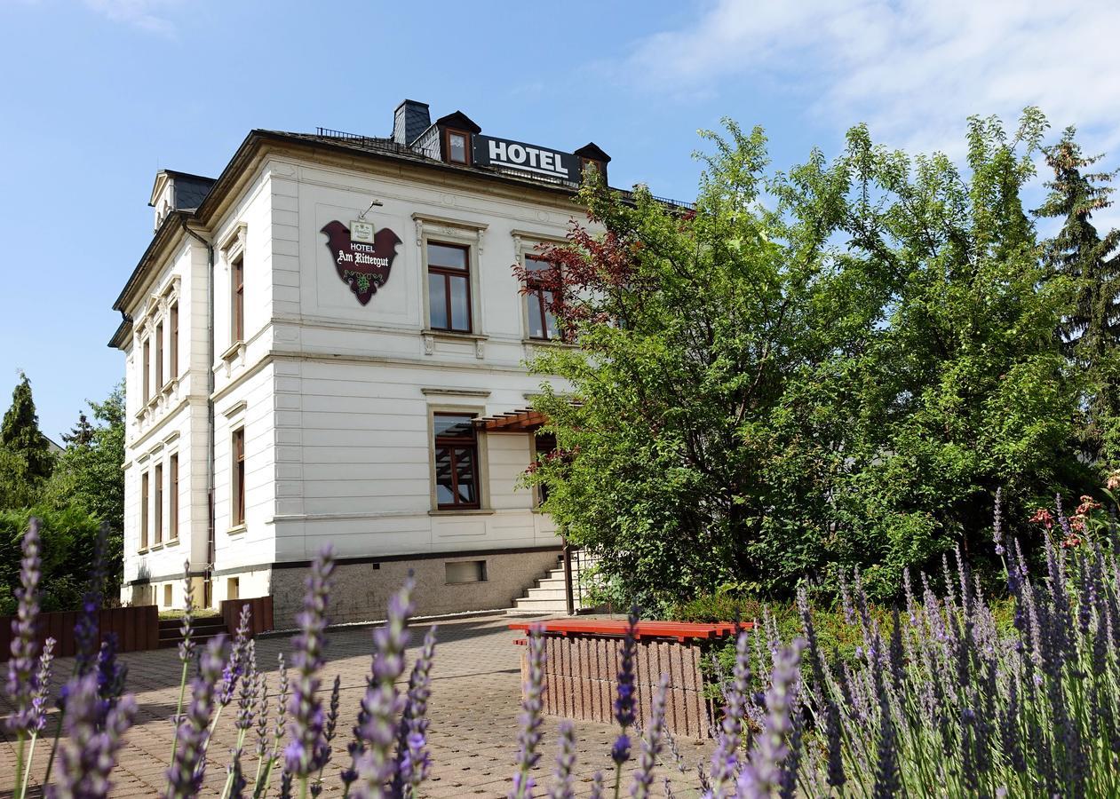 Hotel Am Rittergut 프랑켄베르크작센 외부 사진