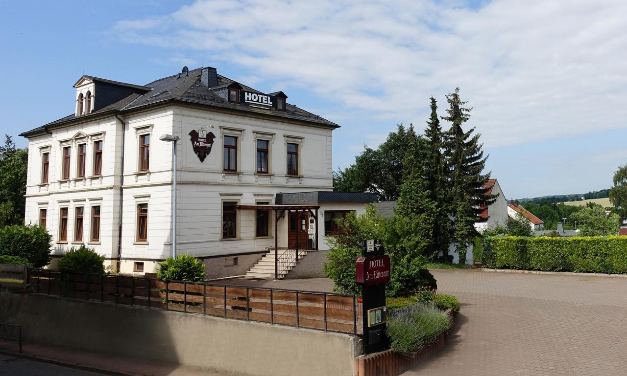 Hotel Am Rittergut 프랑켄베르크작센 외부 사진