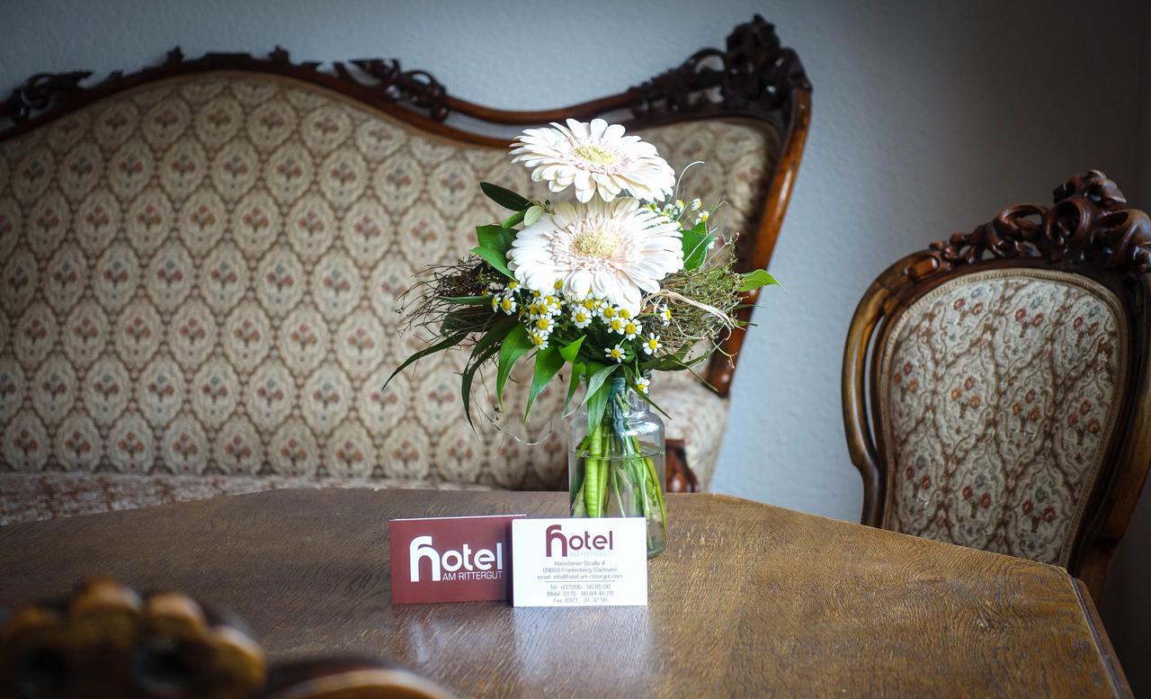 Hotel Am Rittergut 프랑켄베르크작센 외부 사진